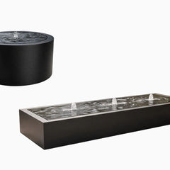 Watertafel zwart