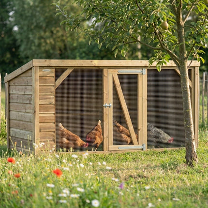 Voldux Kippenhok Britt 260 x 130 x 132 cm - Doika - Kippenhok - Voldux - 8720569162293 - 8720569162293