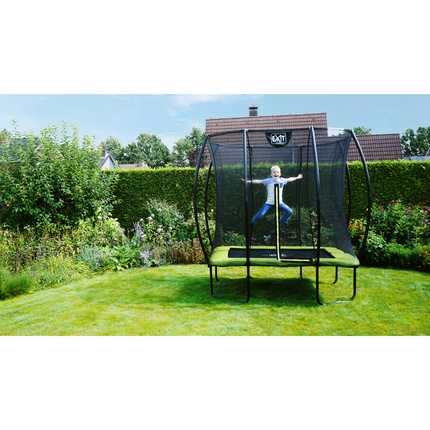 EXIT Trampolin Grün Silhouette 153 × 214 cm