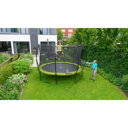 EXIT Trampolin Grün Silhouette ø 305 cm