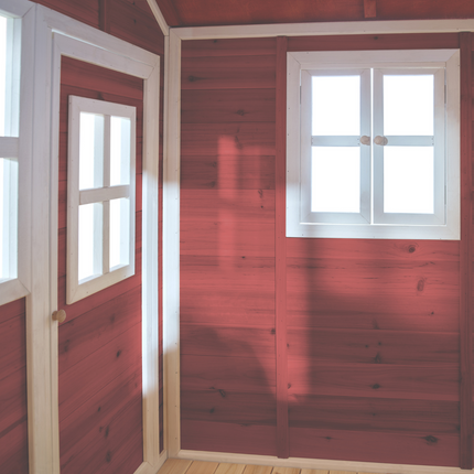 EXIT Holz-Spielhaus Rot Loft 500