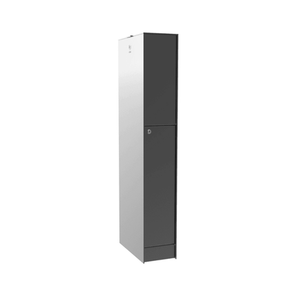 eSafe Fenix Top Medium Pakketbrievenbus Grijs aluminiumkleurig RAL 9007 - Doika BV - Pakketbrievenbus - eSafe - -