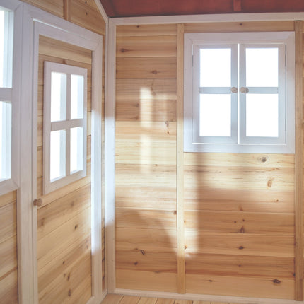 EXIT Loft 300 houten speelhuis - naturel - Doika BV - Loft speelhuisjes - EXIT Toys - 8718469460267 - 50.03.11.00