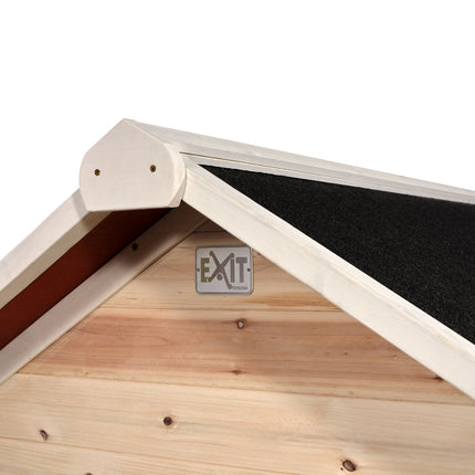 EXIT Loft 300 houten speelhuis - naturel - Doika BV - Loft speelhuisjes - EXIT Toys - 8718469460267 - 50.03.11.00