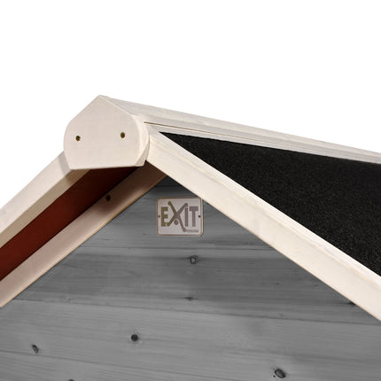 EXIT Loft 500 houten speelhuis - grijs - Doika BV - Loft speelhuisjes - EXIT Toys - 8720088268889 - 50.05.24.00