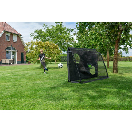 EXIT Maestro stalen voetbaldoel 180x120cm - zwart - Doika BV - Voetbaldoelen - EXIT Toys - 8718469462148 - 41.03.10.00