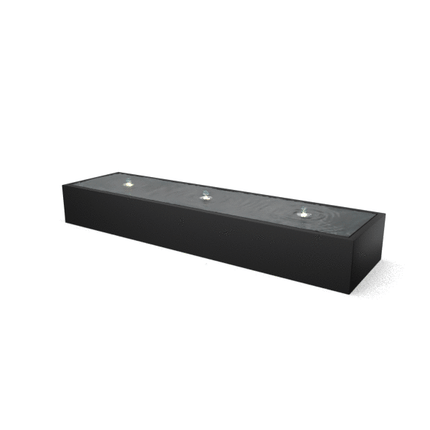 Geroba Taula aluminium waterval rechthoek 400x150x40cm 130kg - Doika BV - Watertafel - Geroba - TaulaAA3
