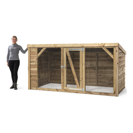 Voldux Kippenhok Britt 260 x 130 x 132 cm - Doika BV - Kippenhok - Voldux - 8720569162293 - 8720569162293